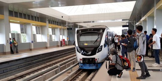 2020, Subsidi LRT Palembang Naik Menjadi Rp180 Miliar