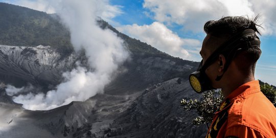 Gempa Banten Akibatkan Tremor Gunung Tangkuban Parahu Meningkat