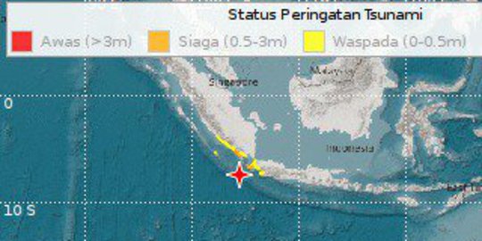 Peringatan Tsunami Berakhir, Warga Pandeglang Pilih Tidur di Bukit