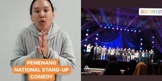 Ini 3 Pemenang National Stand Up Comedy Competition di JICOMFEST 2019