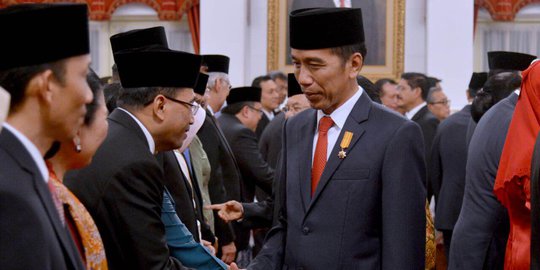 40:30:30 Porsi Kursi Menteri Jokowi