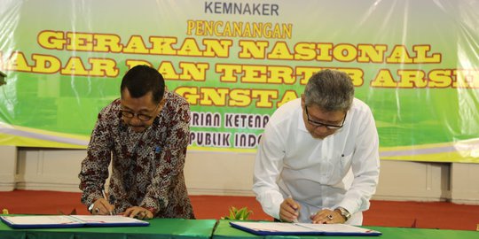 Wujudkan Reformasi Birokrasi, Kemnaker Canangkan GNSTA