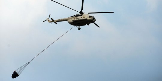 Kabut Asap Makin Pekat, BPBD Riau Kerahkan 4 Helikopter Padamkan Kebakaran Hutan