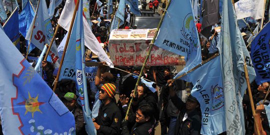 5 Tahun Menjabat, Presiden Jokowi Dinilai Tak Berpihak pada Buruh