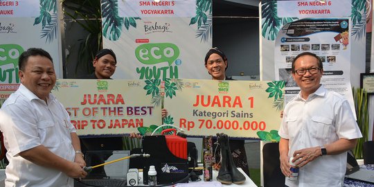 SMAN 5 Yogyakarta Menangi Toyota Eco Youth 11, Hadiahnya Trip ke Jepang
