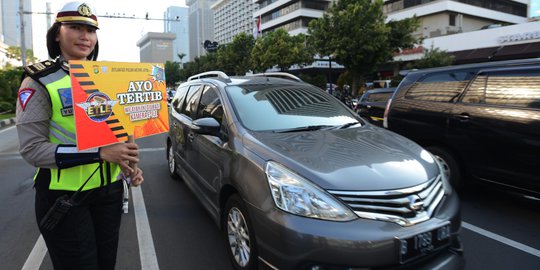 Mulai 9 September, Polisi Lakukan Tilang Pelanggar Sistem Ganjil Genap