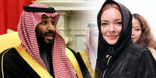 Pangeran MBS Dikabarkan Jalin Hubungan Spesial dengan Bintang Hollywood Lindsay Lohan