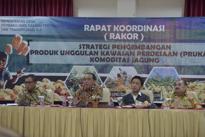 rapat koordinasi strategi pengembangan prukades komoditas jagung