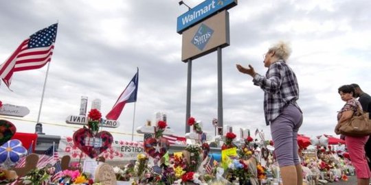 Kunjungi Korban Penembakan Massal, Donald Trump Didemo Warga El Paso