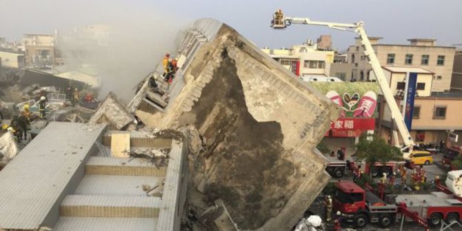 Gempa Magnitudo 6.0 Guncang Taiwan, Satu Orang Tewas