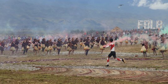 Festival Budaya Lembah Baliem Ajang Promosi Noken Suku Hubula