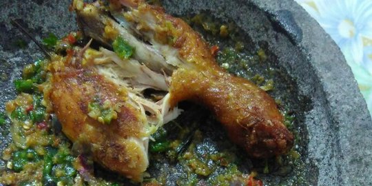 penyet cabe ijo