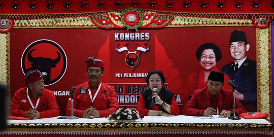 Megawati Umumkan Kepengurusan DPP PDIP 2019-2024, Hasto Kristiyanto tetap Sekjen