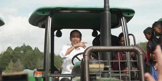 Presiden Terkesan Kemajuan Mekanisasi Pertanian Indonesia