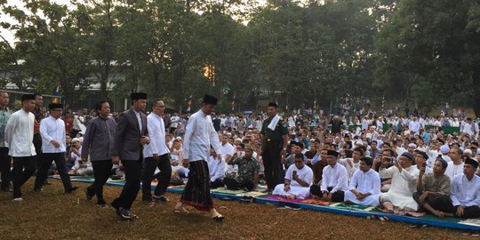 Jokowi Ungkap Alasan Salat Idul Adha di Jawa Barat Tiga Tahun Berturut-turut