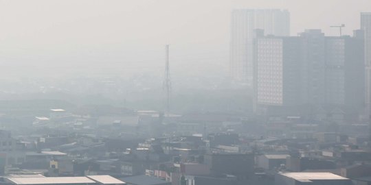 Senin Pagi, Kualitas Udara Jakarta Tidak Sehat