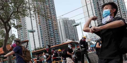 Media China Kampanyekan Informasi Hoaks tentang Demonstran Hong Kong