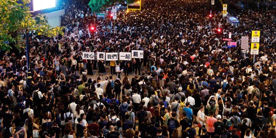 China Minta AS Tidak Ikut Campur Masalah Hong Kong