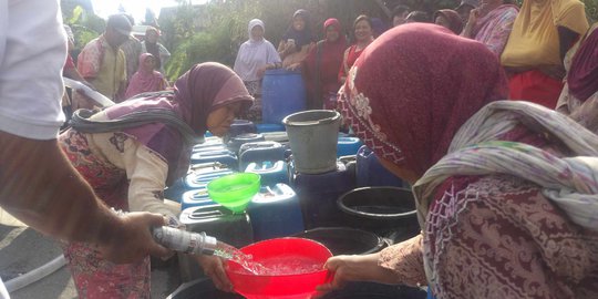 Krisis Air Bersih, Warga Lereng Merapi Boyolali Tak Mandi 3 Hari