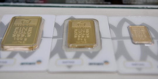 Pecah Rekor, Harga Emas Hari ini Tembus Rp 759.000 per Gram