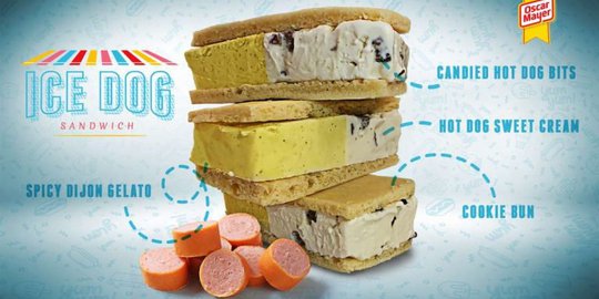 dog dan gelato mustard pedas