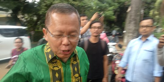 Rombongan Petinggi PPP Tiba di Kertanegara Rumah Prabowo Subianto