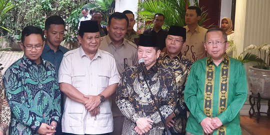 Prabowo: Gerindra dan PPP Banyak Kesamaan