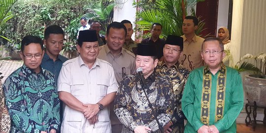 Pertemuan Prabowo-Suharso Sambung Kembali Persahabatan Gerindra dan PPP