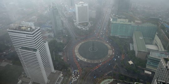 Data Airvisual Pagi Ini: Kualitas Udara di Jakarta Tidak Sehat