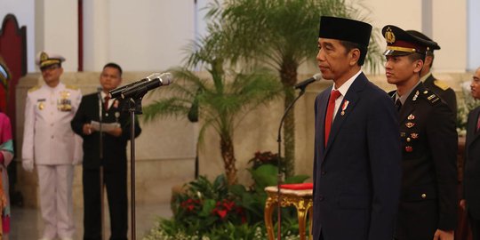 HUT ke-74 RI, Jokowi Tekankan Pancasila dan Persatuan Indonesia