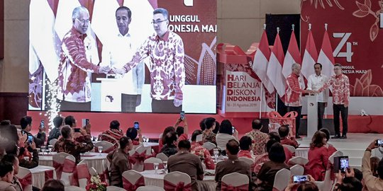 Buka HBDI, Jokowi Tekankan Penguatan Produk Lokal