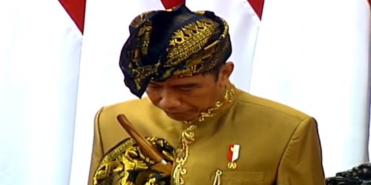 Presiden Jokowi Minta Izin DPR Pindahkan Ibu Kota Saat Pidato Kenegaraan 2019