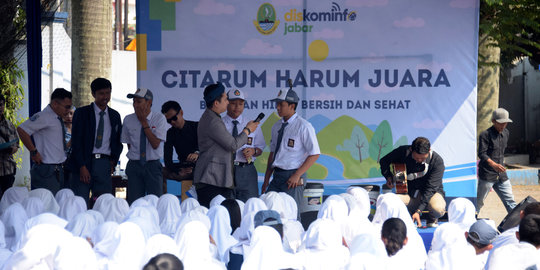 Diskominfo Jabar Sosialisasikan Program Citarum Harum