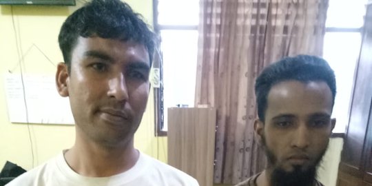 Kedapatan Beli Sabu-sabu, 2 Pengungsi Rohingya Ditangkap di Medan