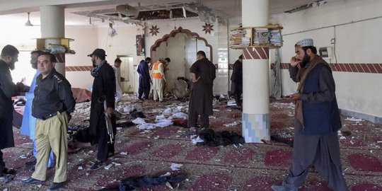 Bom Waktu Meledak di Masjid Pakistan, 4 Orang Tewas