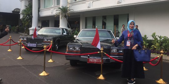 Meriahkan HUT ke-74 RI, Istana Pajang Mobil-mobil Kepresidenan Era Soeharto