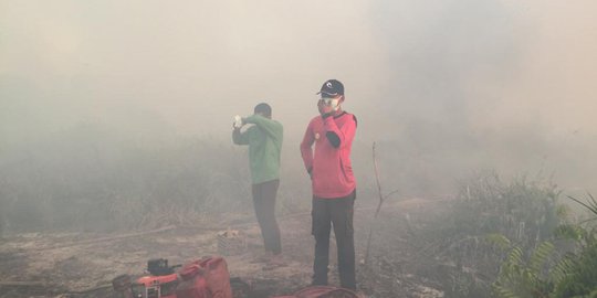 Kebakaran Selama 9 Jam, 15 Hektare Lahan di Kaltim Hangus Terbakar