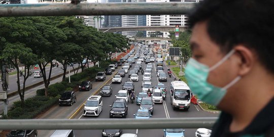 Minggu Pagi, Kualitas Udara Jakarta Tidak Sehat