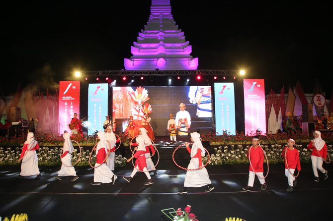 malam resepsi hut kemerdekaan ri di banyuwangi