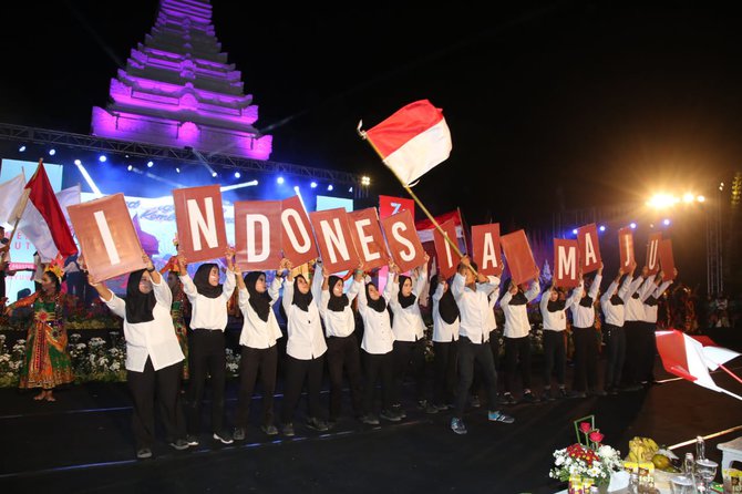 malam resepsi hut kemerdekaan ri di banyuwangi