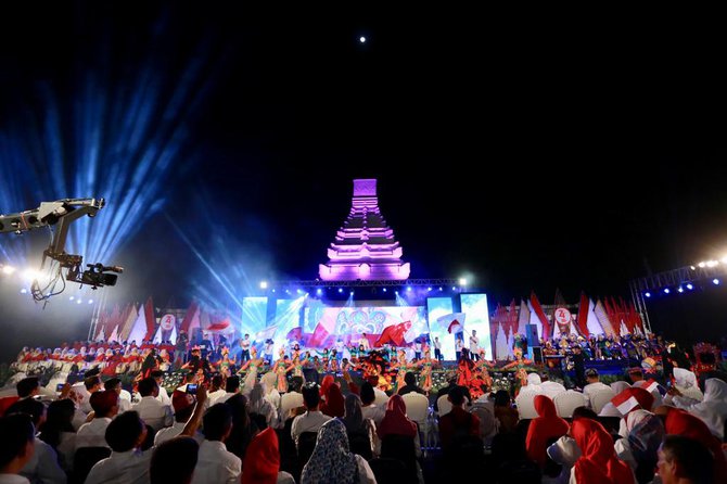 malam resepsi hut kemerdekaan ri di banyuwangi