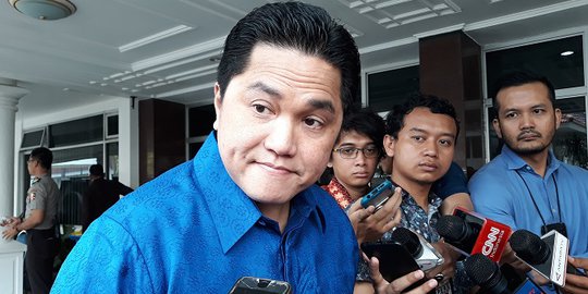 Dikabarkan Masuk Kabinet Jokowi, Ini Respons Erick Thohir