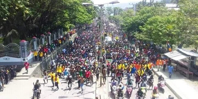 Media Australia Soroti Demo Ricuh di Papua