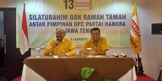 Salahkan Oso Hanura Gagal ke Senayan, 13 DPC di Jateng Desak Munas Dipercepat