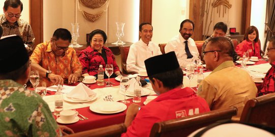 Wacana Gerindra Gabung Jokowi, Surya Paloh Minta Tunggu Sikap Parpol Koalisi
