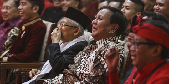 Prabowo, Ma'ruf Amin, AHY & Anies Baswedan Hadiri Pernikahan Putra Bamsoet