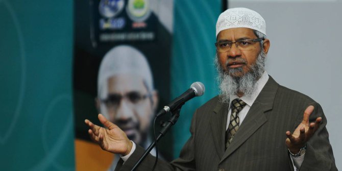 Usai Diperiksa Polisi 10 Jam, Zakir Naik Minta Maaf kepada 
