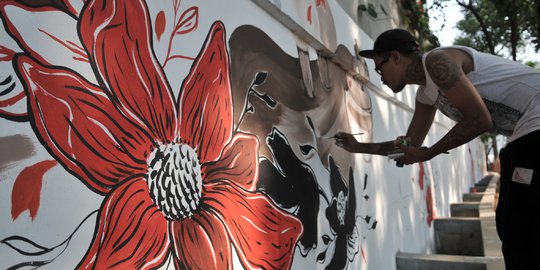 Warna-warni Project #1/Mural Cikini di Taman Ismail Marzuki