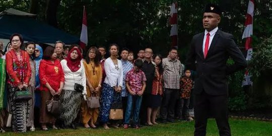 Mahasiswa Papua Jadi Pemimpin Upacara Bendera di KJRI Kanada