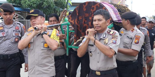 Warga Riau Terkena Serpihan Peluru Perwira Polisi Akhirnya Meninggal Dunia